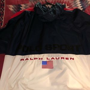 Vintage Polo sport wind breaker
